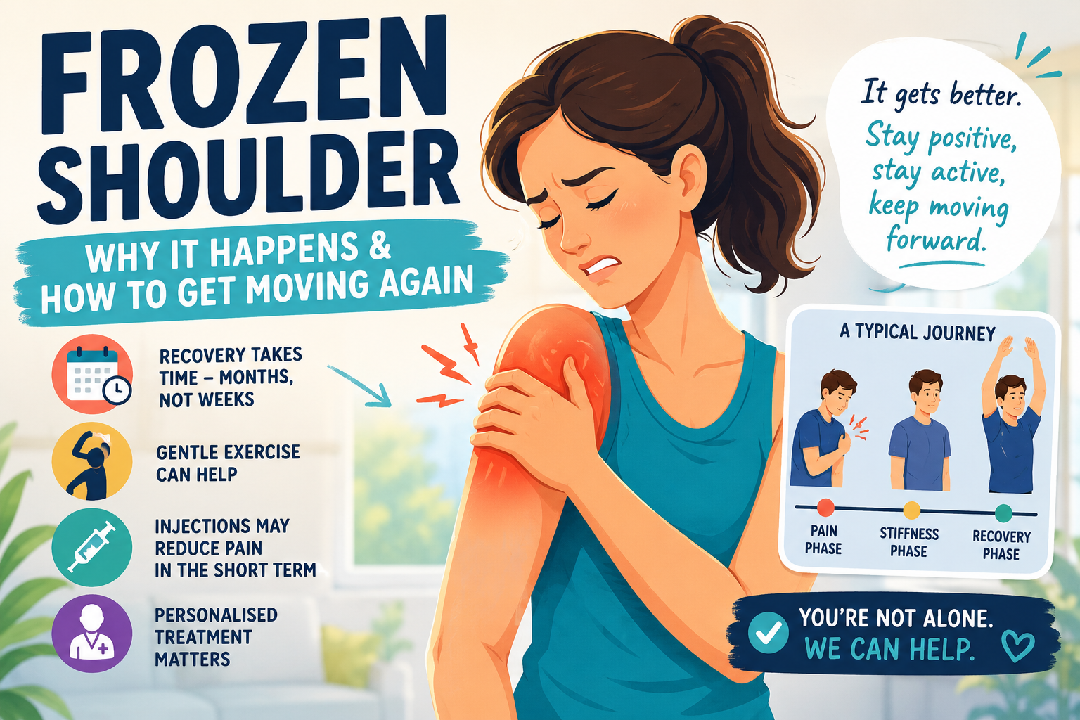 Frozen Shoulder: Why It Happens & How to Get Moving Again