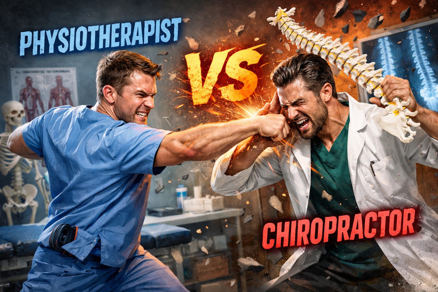Physiotherapy vs Chiropractic: What’s the Difference (and Which Should You See)?