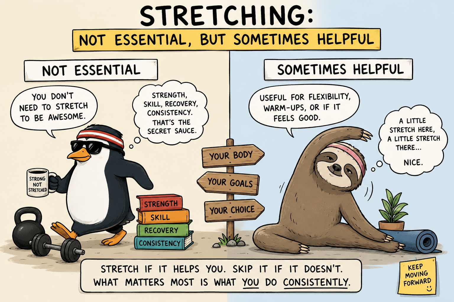 Does stretching actually help?