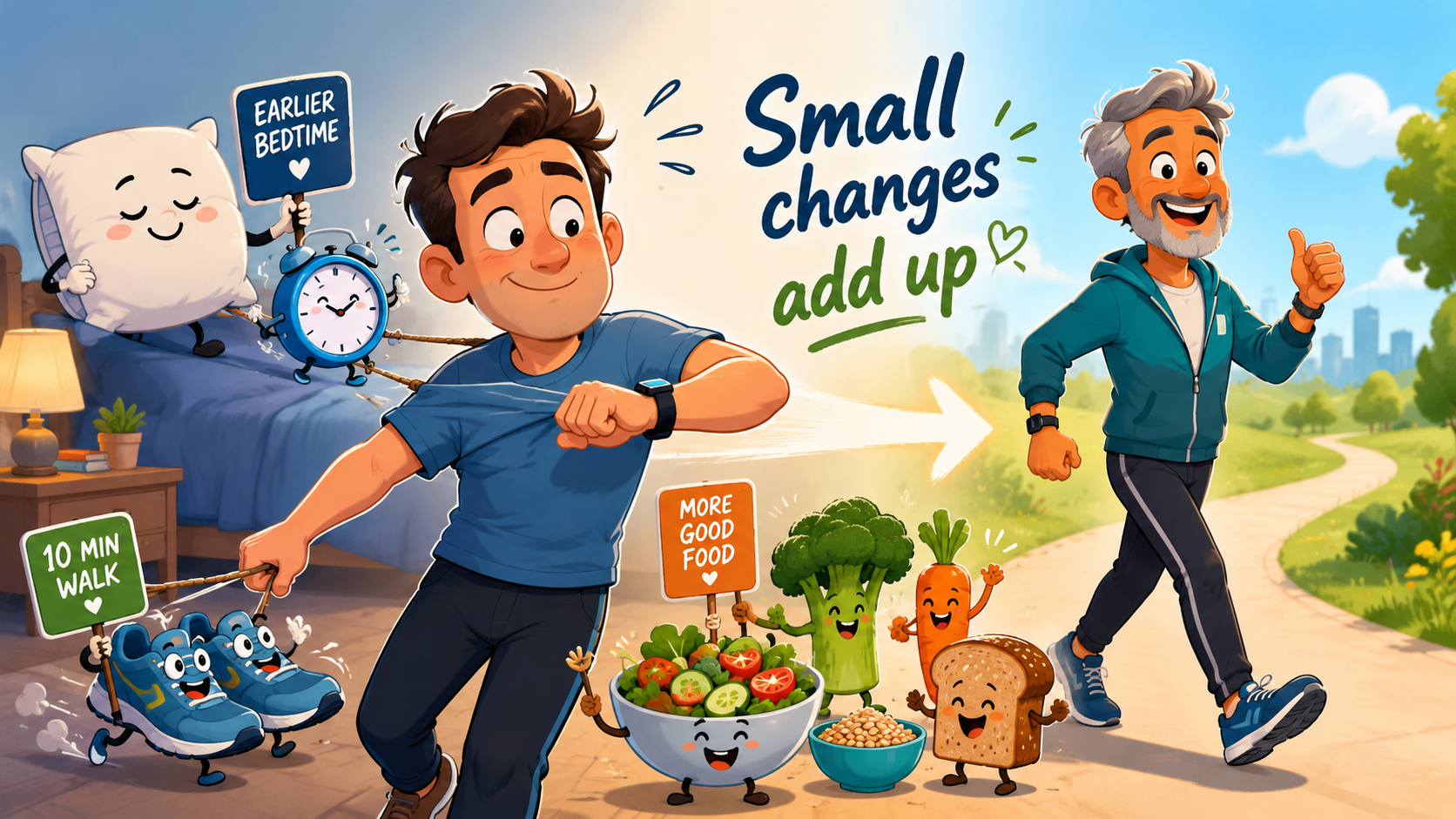 Small changes that may help you live longer and healthier