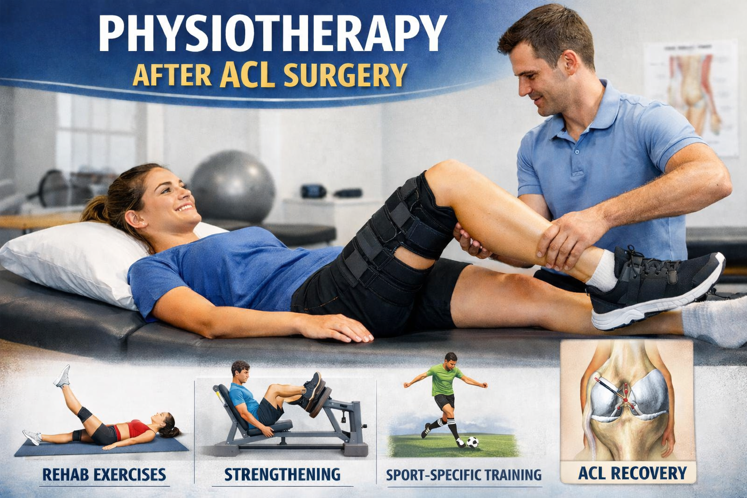 Physiotherapy After ACL Surgery: When to Start and What to Expect