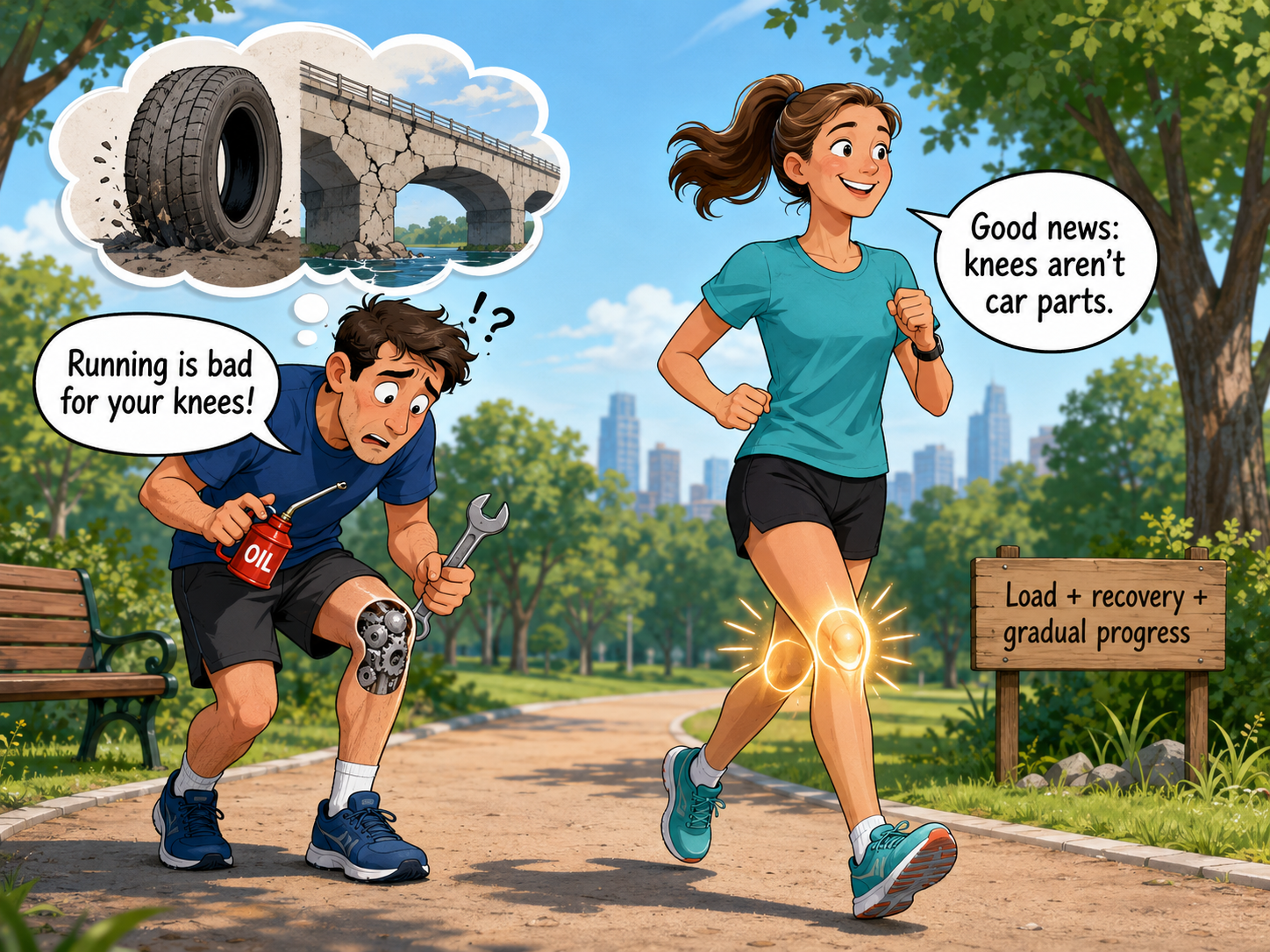 Is running bad for your knees?