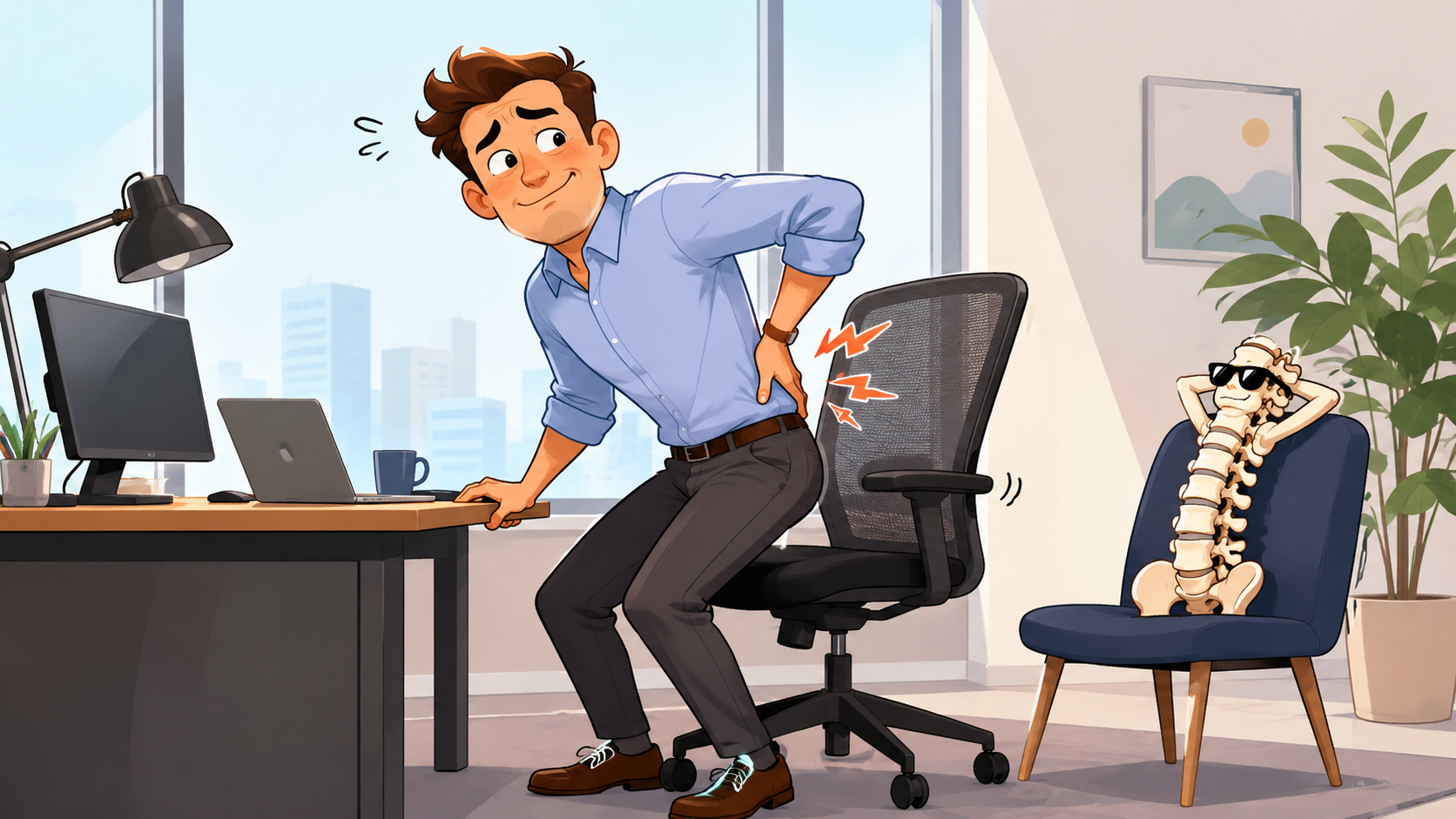 Back Pain in Office Workers