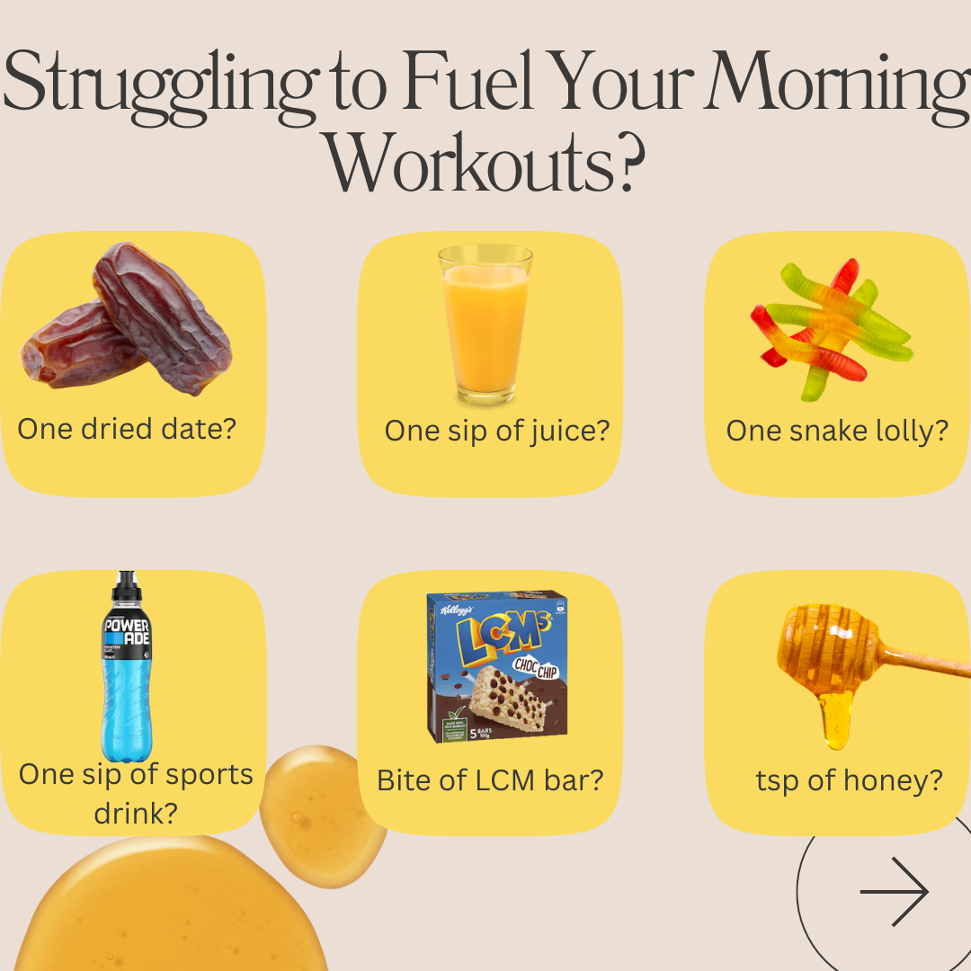 Struggling to Fuel Your Morning Workouts?
