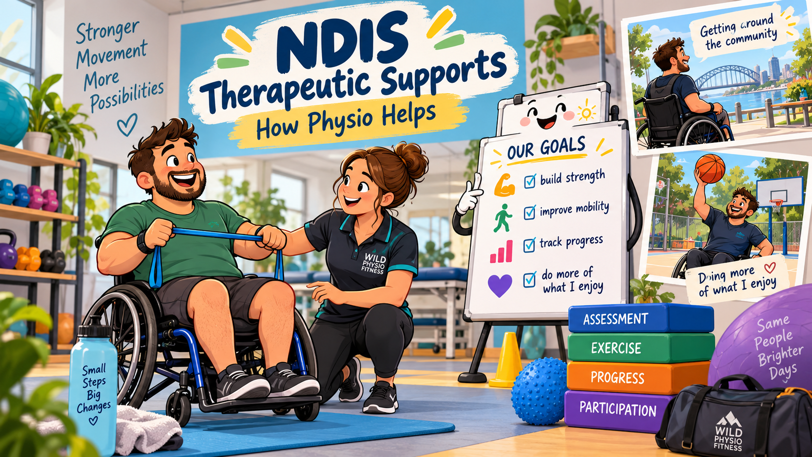 NDIS Therapeutic Supports: What They Are and How Physio Helps