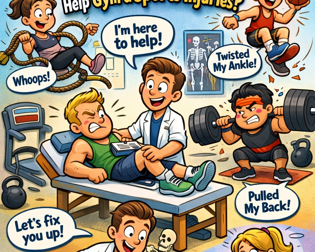 Can Musculoskeletal Physiotherapy Help Gym & Sports Injuries?