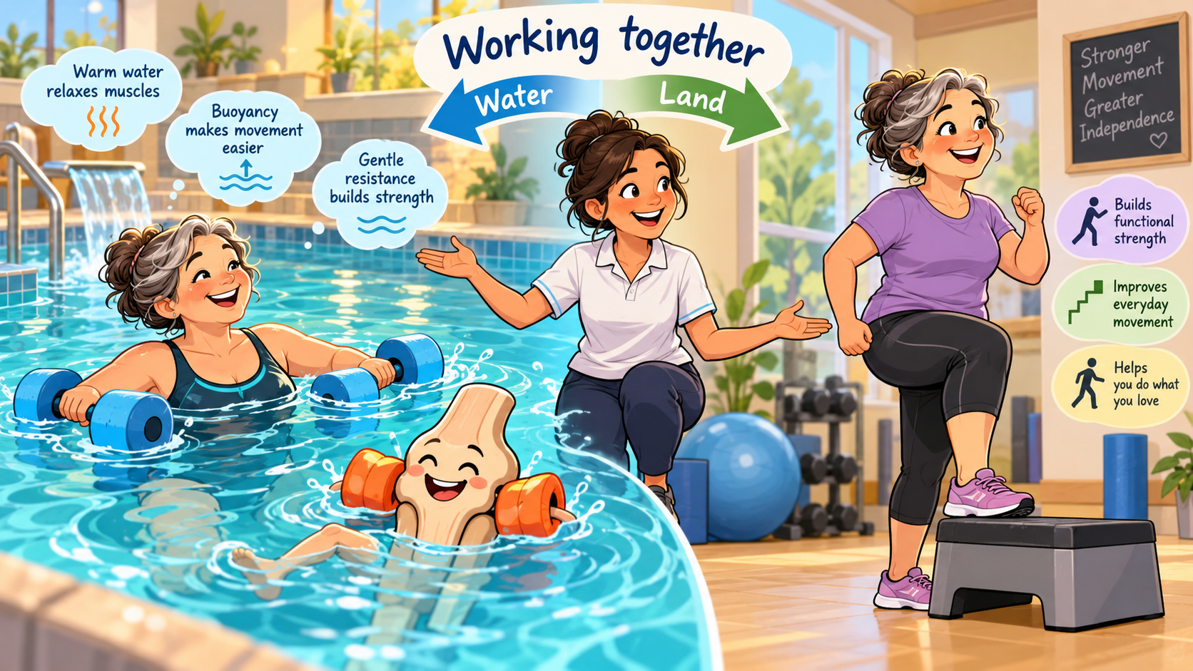 Hydrotherapy and Physiotherapy: How Water Based Therapy Helps
