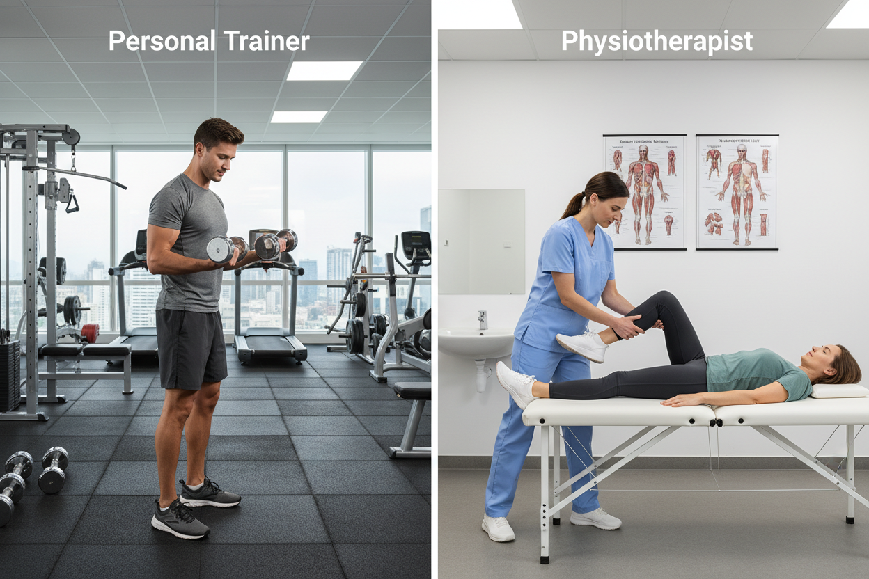Personal Trainer vs Physiotherapist: Who Should You See?