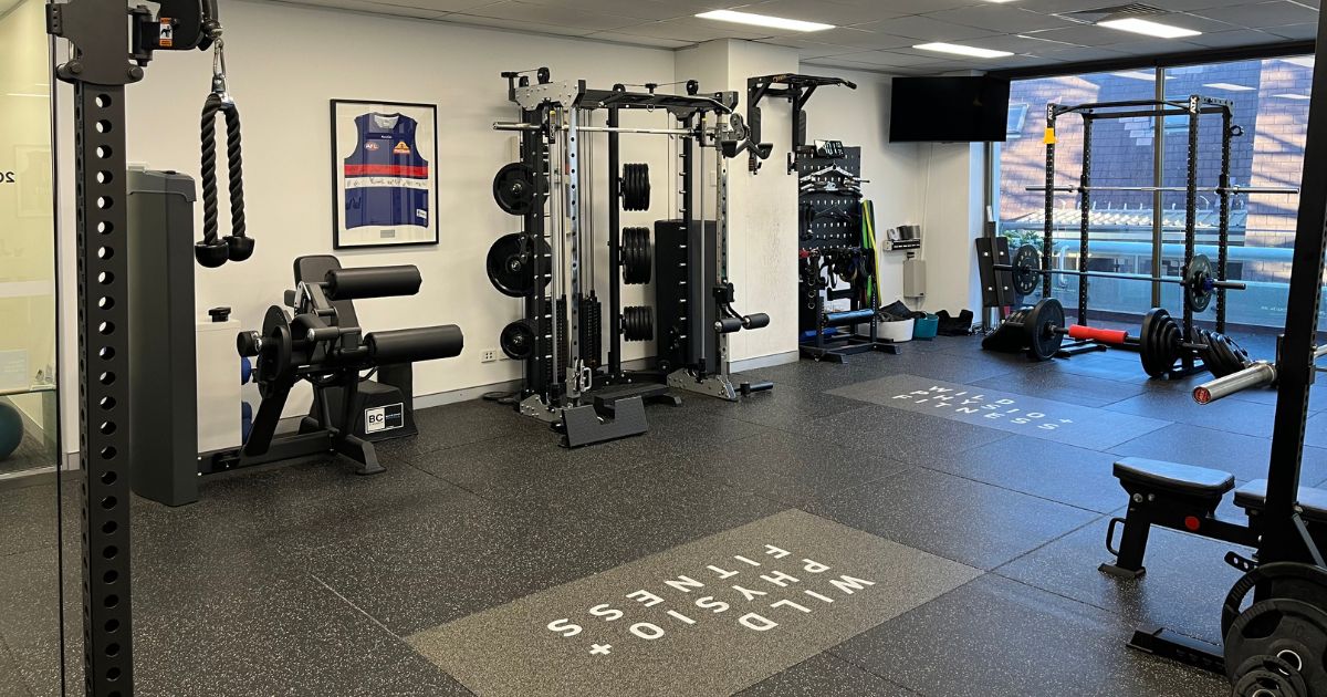 Inside the Wild Physio Fitness clinic in Neutral Bay