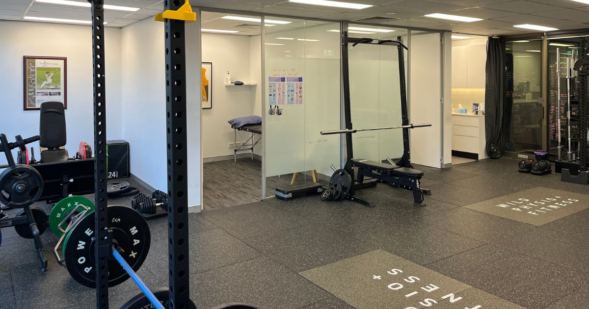 Inside the Wild Physio Fitness clinic in Neutral Bay